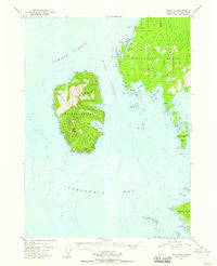 Craig D-6 Alaska Historical topographic map, 1:63360 scale, 15 X 15 Minute, Year 1951