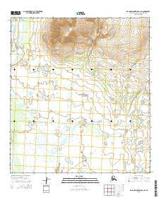 De Long Mountains A-1 SE Alaska Current topographic map, 1:25000 scale, 7.5 X 7.5 Minute, Year 2015