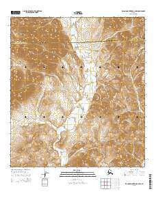 De Long Mountains A-2 NW Alaska Current topographic map, 1:25000 scale, 7.5 X 7.5 Minute, Year 2015