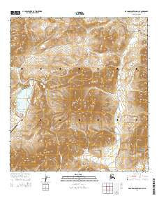 De Long Mountains A-2 SE Alaska Current topographic map, 1:25000 scale, 7.5 X 7.5 Minute, Year 2015