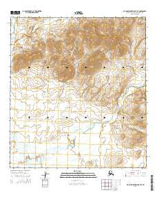 De Long Mountains A-3 SE Alaska Current topographic map, 1:25000 scale, 7.5 X 7.5 Minute, Year 2015