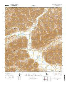 De Long Mountains B-1 NE Alaska Current topographic map, 1:25000 scale, 7.5 X 7.5 Minute, Year 2015