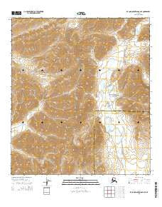 De Long Mountains B-2 SE Alaska Current topographic map, 1:25000 scale, 7.5 X 7.5 Minute, Year 2015