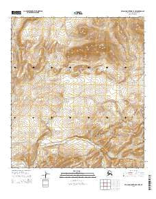 De Long Mountains B-3 NW Alaska Current topographic map, 1:25000 scale, 7.5 X 7.5 Minute, Year 2015