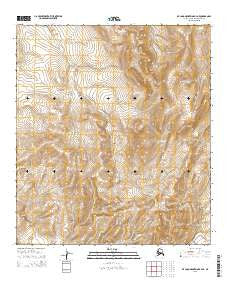De Long Mountains B-4 NE Alaska Current topographic map, 1:25000 scale, 7.5 X 7.5 Minute, Year 2015
