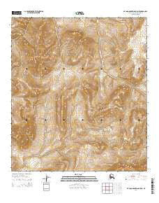 De Long Mountains B-5 NE Alaska Current topographic map, 1:25000 scale, 7.5 X 7.5 Minute, Year 2014