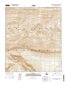 De Long Mountains D-1 NW Alaska Current topographic map, 1:25000 scale, 7.5 X 7.5 Minute, Year 2015