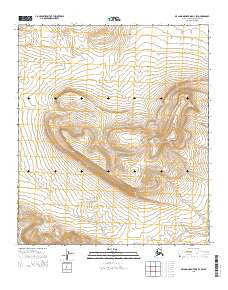 De Long Mountains D-1 SW Alaska Current topographic map, 1:25000 scale, 7.5 X 7.5 Minute, Year 2015