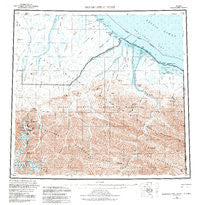 Demarcation Point Alaska Historical topographic map, 1:250000 scale, 1 X 3 Degree, Year 1955
