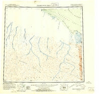 Demarcation Point Alaska Historical topographic map, 1:250000 scale, 1 X 3 Degree, Year 1951