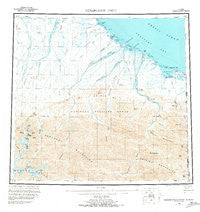 Demarcation Point Alaska Historical topographic map, 1:250000 scale, 1 X 3 Degree, Year 1955