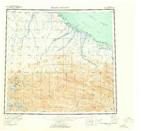 Demarcation Point Alaska Historical topographic map, 1:250000 scale, 1 X 3 Degree, Year 1955