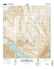Denali A-3 NW Alaska Current topographic map, 1:25000 scale, 7.5 X 7.5 Minute, Year 2015