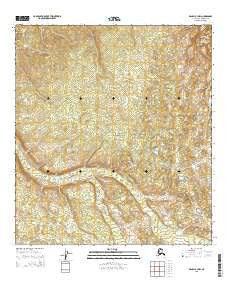 Denali B-3 NW Alaska Current topographic map, 1:25000 scale, 7.5 X 7.5 Minute, Year 2015