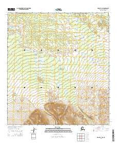 Denali B-3 SW Alaska Current topographic map, 1:25000 scale, 7.5 X 7.5 Minute, Year 2015