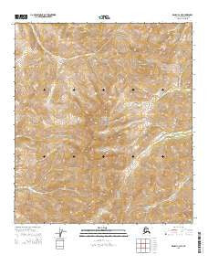 Denali C-2 NE Alaska Current topographic map, 1:25000 scale, 7.5 X 7.5 Minute, Year 2015