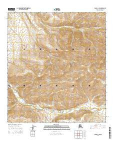 Denali C-2 SW Alaska Current topographic map, 1:25000 scale, 7.5 X 7.5 Minute, Year 2015