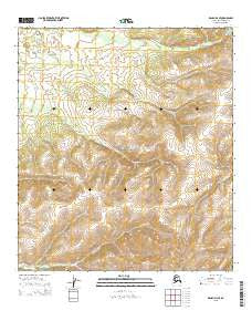 Denali D-2 SE Alaska Current topographic map, 1:25000 scale, 7.5 X 7.5 Minute, Year 2015