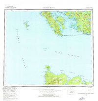 Dixon Entrance Alaska Historical topographic map, 1:250000 scale, 1 X 2 Degree, Year 1959