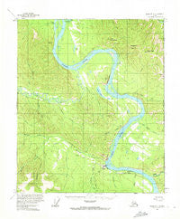Eagle D-1 Alaska Historical topographic map, 1:63360 scale, 15 X 15 Minute, Year 1956