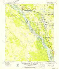 Fairbanks C-1 Alaska Historical topographic map, 1:63360 scale, 15 X 15 Minute, Year 1952