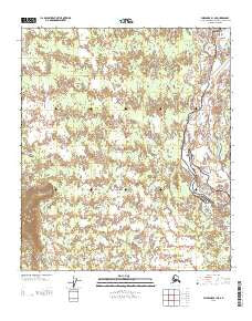 Fairbanks B-1 NE Alaska Current topographic map, 1:25000 scale, 7.5 X 7.5 Minute, Year 2013