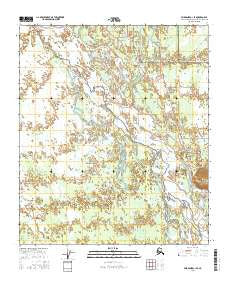 Fairbanks C-1 SE Alaska Current topographic map, 1:25000 scale, 7.5 X 7.5 Minute, Year 2016