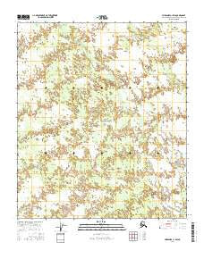 Fairbanks C-1 SW Alaska Current topographic map, 1:25000 scale, 7.5 X 7.5 Minute, Year 2016