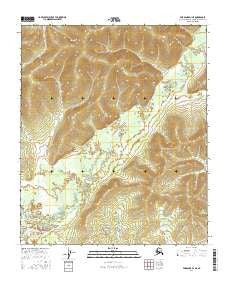 Fairbanks D-1 NE Alaska Current topographic map, 1:25000 scale, 7.5 X 7.5 Minute, Year 2016