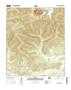 Fairbanks D-1 NW Alaska Current topographic map, 1:25000 scale, 7.5 X 7.5 Minute, Year 2016