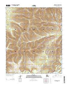 Fairbanks D-3 SE Alaska Current topographic map, 1:25000 scale, 7.5 X 7.5 Minute, Year 2013
