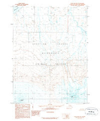 False Pass D-6 Alaska Historical topographic map, 1:63360 scale, 15 X 15 Minute, Year 1989