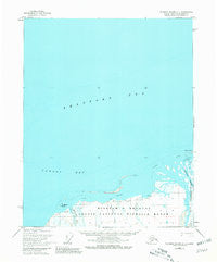 Flaxman Island A-1 Alaska Historical topographic map, 1:63360 scale, 15 X 15 Minute, Year 1955