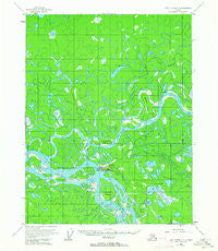 Fort Yukon C-3 Alaska Historical topographic map, 1:63360 scale, 15 X 15 Minute, Year 1955