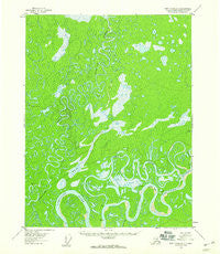 Fort Yukon D-1 Alaska Historical topographic map, 1:63360 scale, 15 X 15 Minute, Year 1956