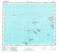 Gareloi Island Alaska Historical topographic map, 1:250000 scale, 1 X 2 Degree, Year 1954