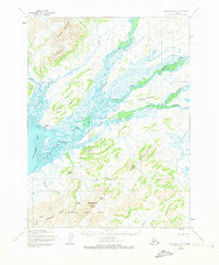 Goodnews A-7 Alaska Historical topographic map, 1:63360 scale, 15 X 15 Minute, Year 1954