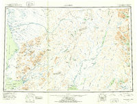 Goodnews Alaska Historical topographic map, 1:250000 scale, 1 X 3 Degree, Year 1951