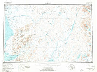 Goodnews Alaska Historical topographic map, 1:250000 scale, 1 X 3 Degree, Year 1951