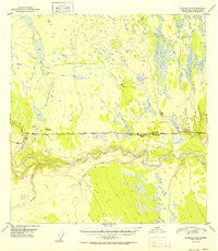 Gulkana A-4 Alaska Historical topographic map, 1:63360 scale, 15 X 15 Minute, Year 1952