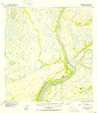 Gulkana C-2 Alaska Historical topographic map, 1:63360 scale, 15 X 15 Minute, Year 1952