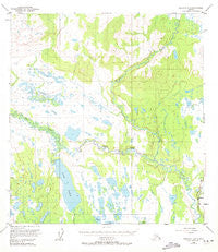 Gulkana C-4 Alaska Historical topographic map, 1:63360 scale, 15 X 15 Minute, Year 1950