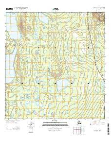 Gulkana B-4 NE Alaska Current topographic map, 1:25000 scale, 7.5 X 7.5 Minute, Year 2013