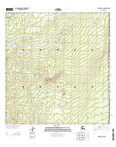 Gulkana B-4 SE Alaska Current topographic map, 1:25000 scale, 7.5 X 7.5 Minute, Year 2013
