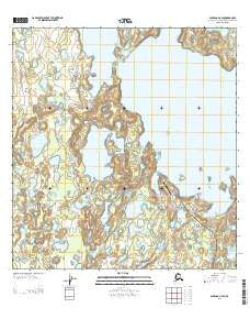 Gulkana B-6 SE Alaska Current topographic map, 1:25000 scale, 7.5 X 7.5 Minute, Year 2013