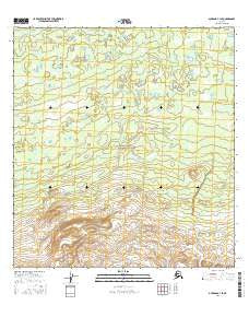 Gulkana C-1 SE Alaska Current topographic map, 1:25000 scale, 7.5 X 7.5 Minute, Year 2016