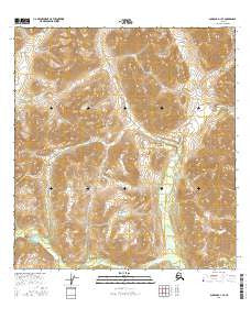 Gulkana D-1 SE Alaska Current topographic map, 1:25000 scale, 7.5 X 7.5 Minute, Year 2016