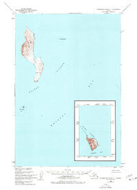 Hagemeister Island C-1 Alaska Historical topographic map, 1:63360 scale, 15 X 15 Minute, Year 1948