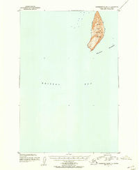 Hagemeister Island C-2 Alaska Historical topographic map, 1:63360 scale, 15 X 15 Minute, Year 1952