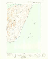 Hagemeister Island C-3 Alaska Historical topographic map, 1:63360 scale, 15 X 15 Minute, Year 1952
